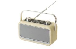 Bush Leather Look Bluetooth DAB Radio - Cream.